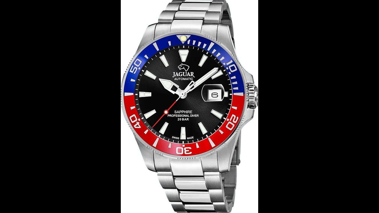 Jaguar UJ886/4 / Swiss Made / Automatic Diver / Neuer Taucher Uhrenstern / Sehr Solide /