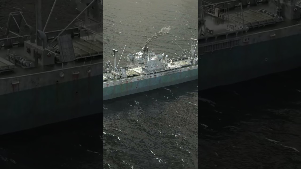 How important were cargo ships in WW2? #shorts