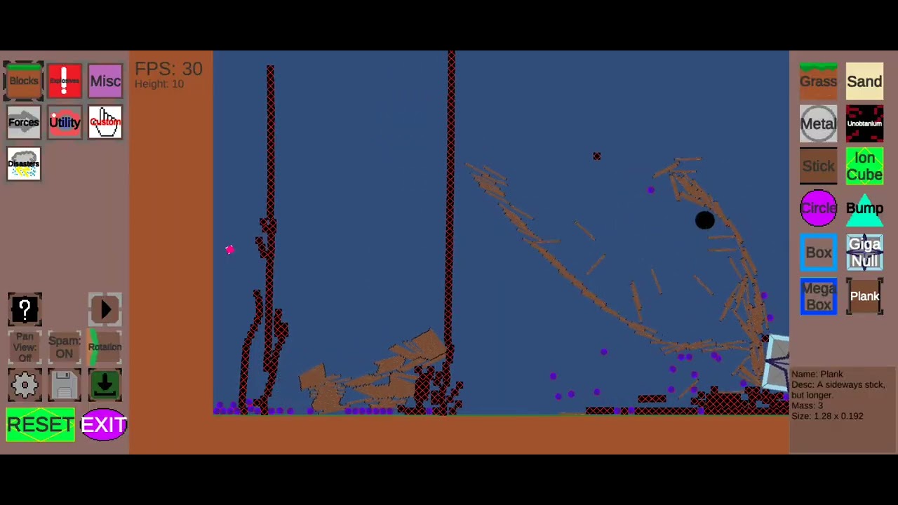 A moving unmovable block | Omega sandbox