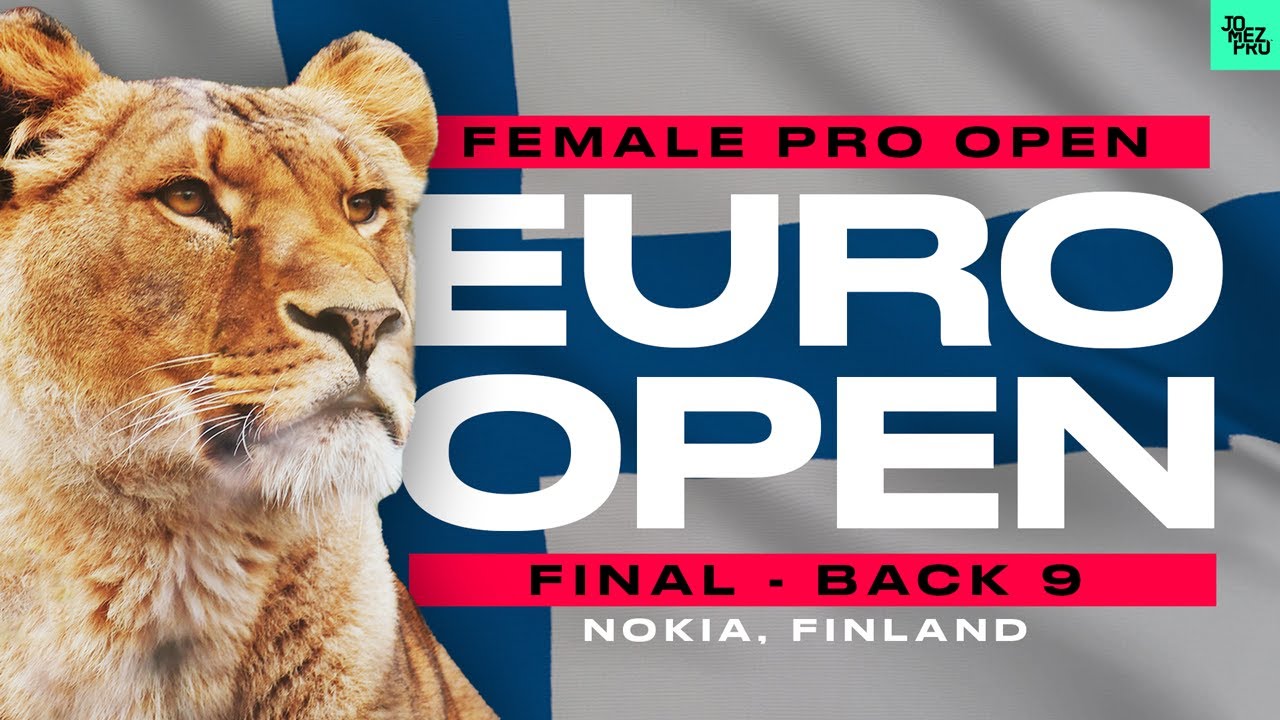 2023 European Open | FPO FINALB9 | Tattar, Blomroos, Allen, Gannon | Jomez Disc Golf
