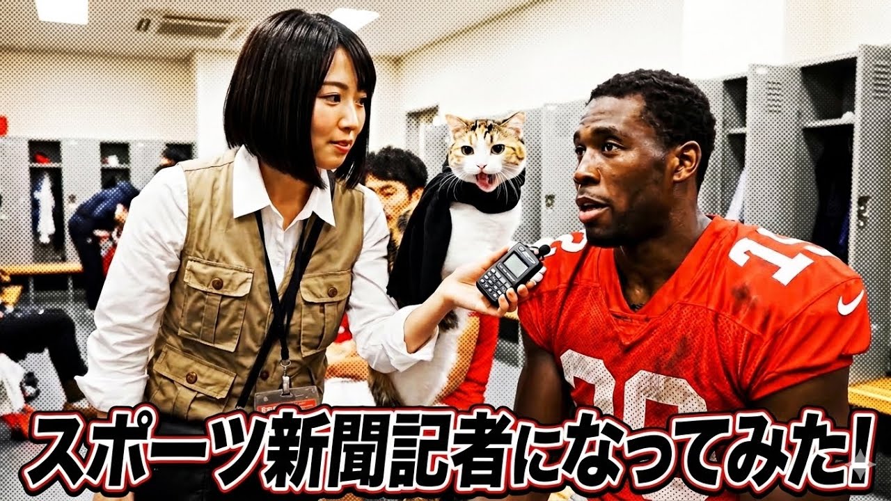 スポーツ新聞記者になってみた！