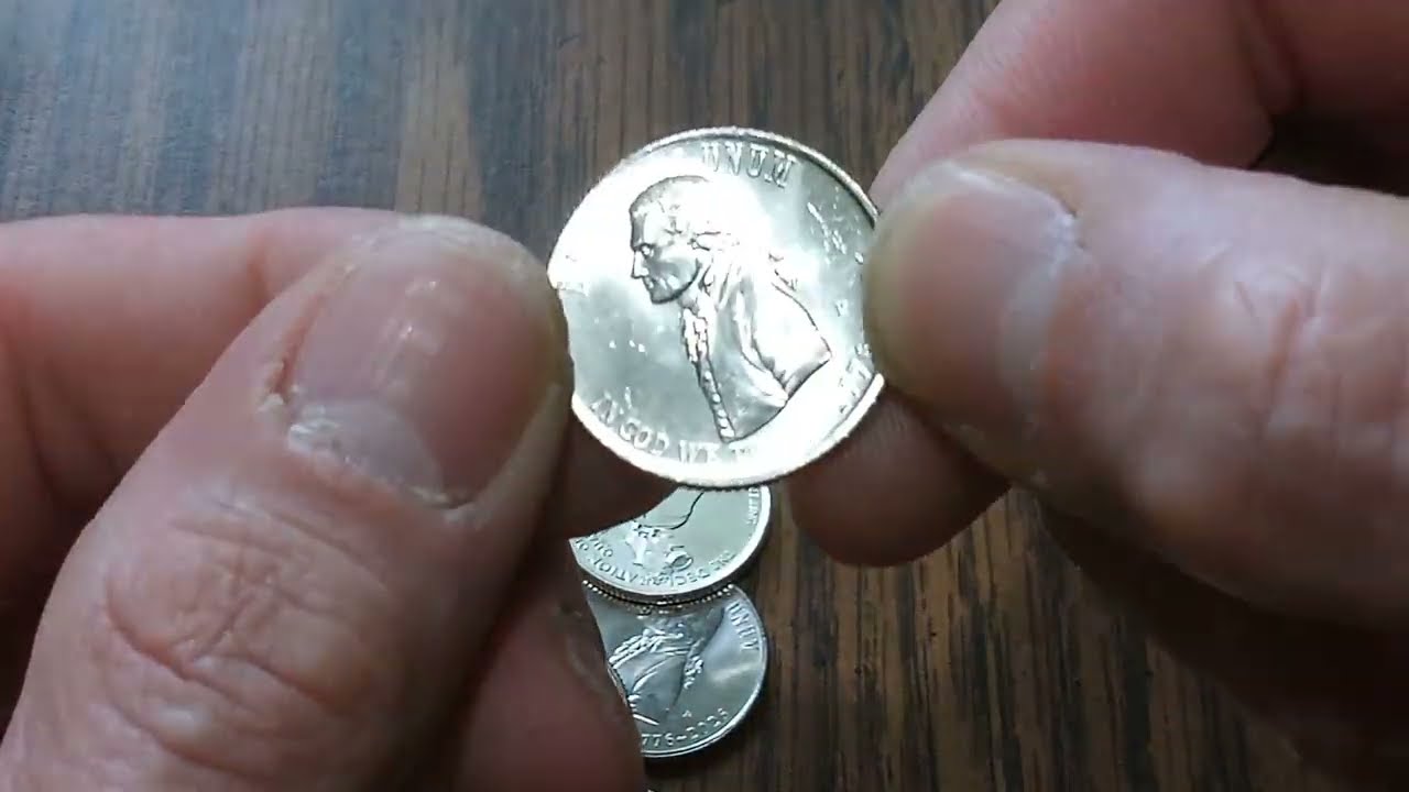 Searching for the rare 2026 privy Mark quarter #usmint #2026 #coin  #coinrollhunting 