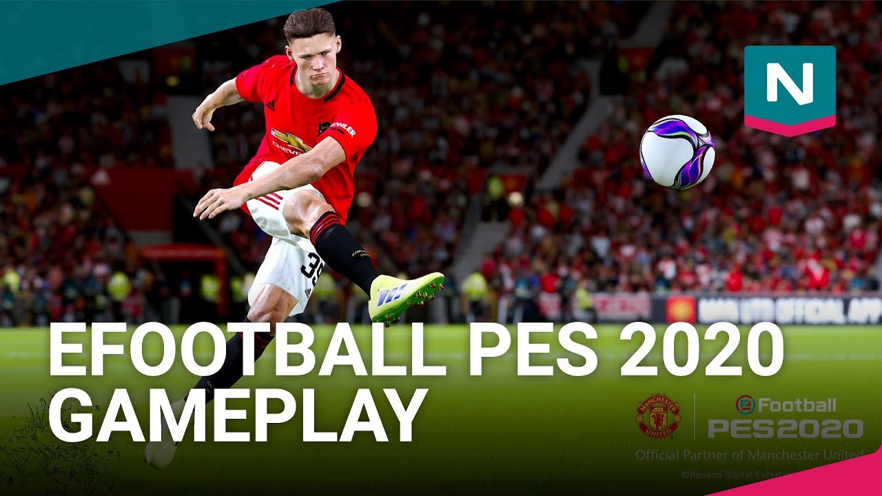 eFootball PES 2020 - Manchester United (P1) vs PES Legends (AI) Gameplay