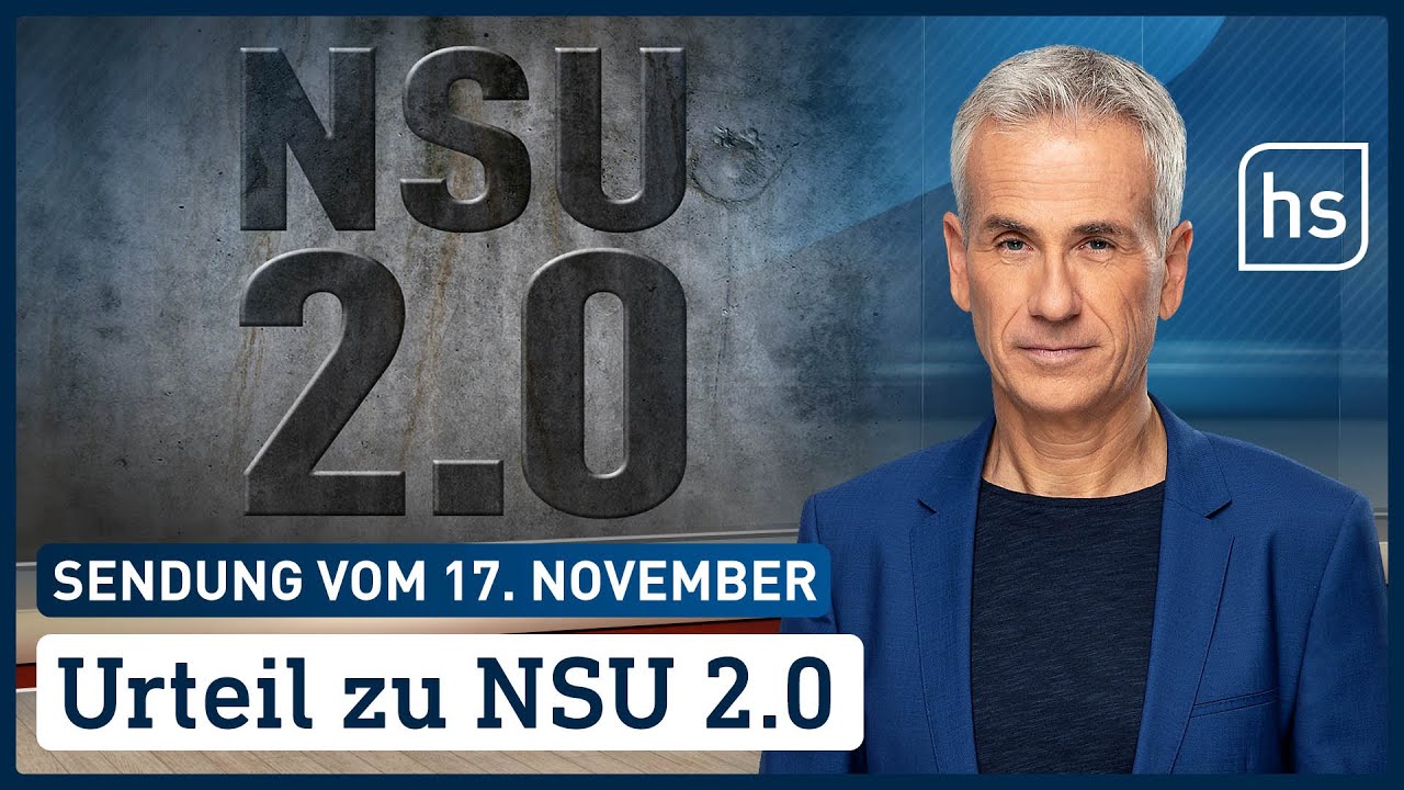 Urteil zu NSU 2.0 | hessenschau vom 17.11.2022