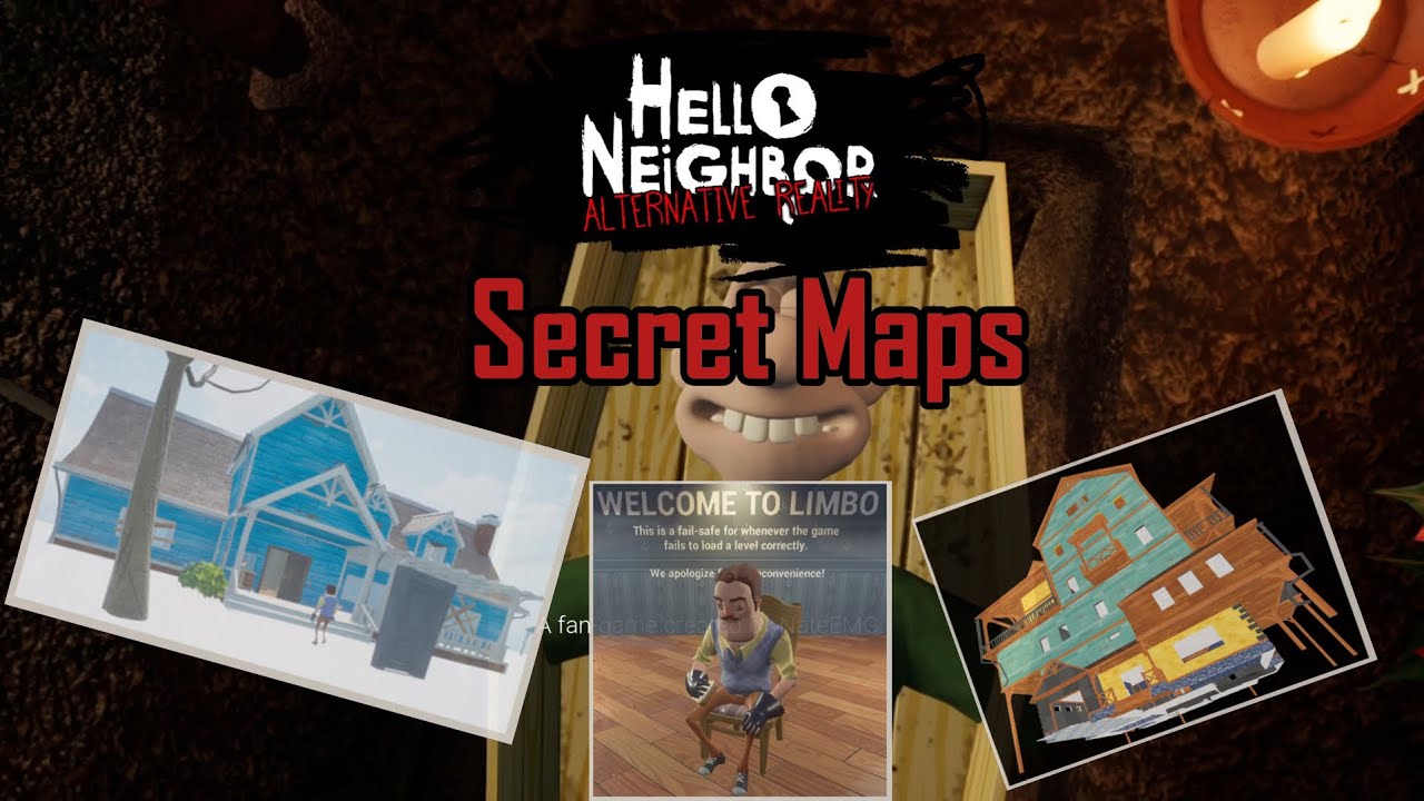 The Secret Maps of Hello Neighbor Alternative Reality... Part 1 (maybe)
