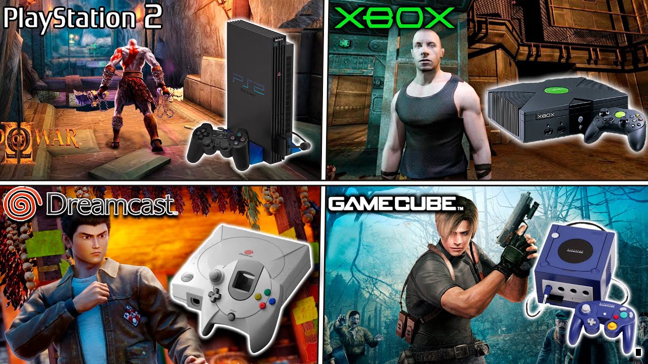 ¿Cuál Fue el TECHO GRÁFICO de la SEXTA GENERACIÓN? – PS2, Xbox, GameCube y Dreamcast 🔥