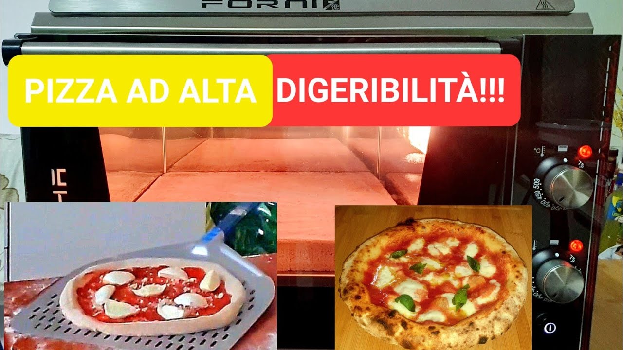 FORNOEFFEUNO pizza ad alta digeribilit&agrave; fatta in casa con forno F1 P134HA,con ingredienti di qualit&agrave;
