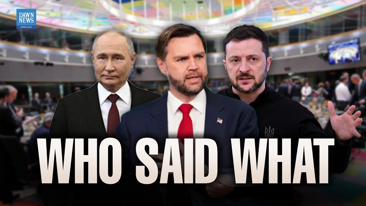 Who Said What: Vance, Zelenskyy, Putin & EU Leaders Clash Over Iran, Ukraine & Russia