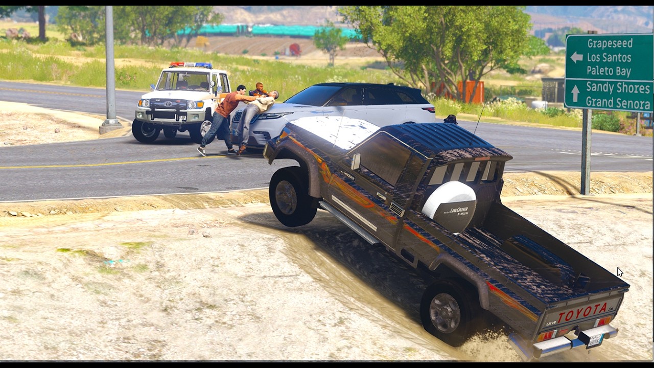 قراند 5 :رجل غني يضرب والد راعي الشاص ولاكن جأه الرد القاسي من راعي الشاص: GTA V