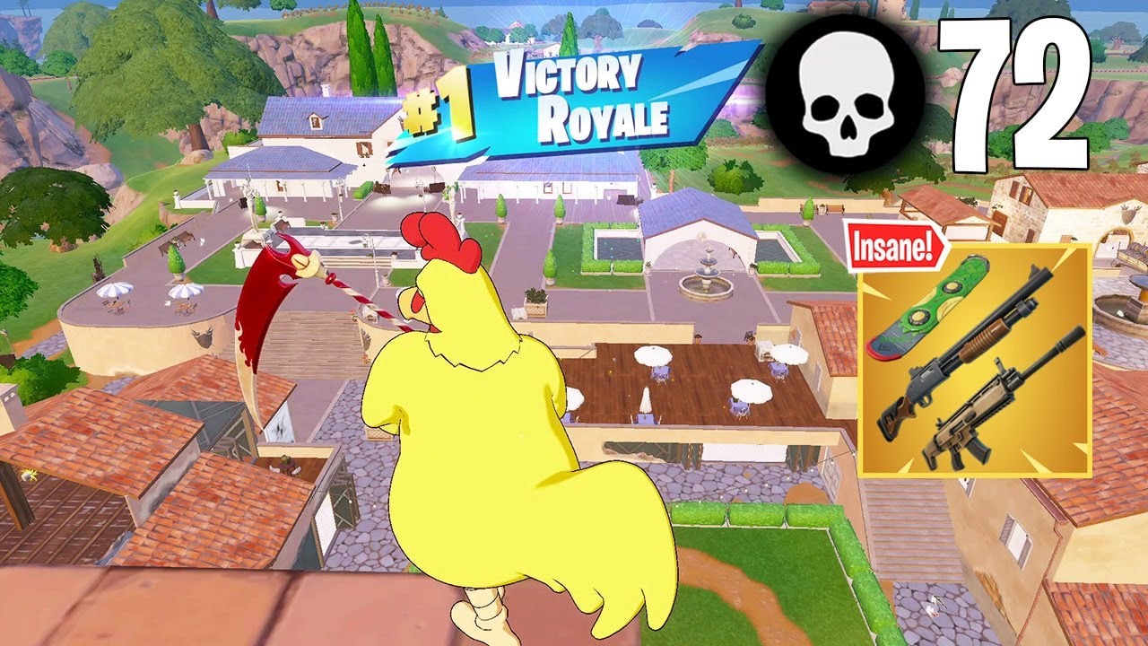 72 Elimination Solo vs Squads Wins (Fortnite Chapter 5 Gameplay Ps4 Controller)