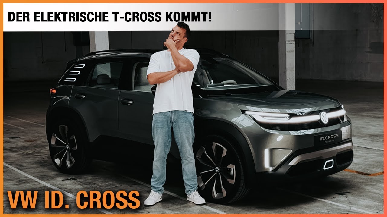 VW ID. CROSS (2026) Der elektrische T-Cross kommt und wir haben alle Infos! Review | Test | Concept