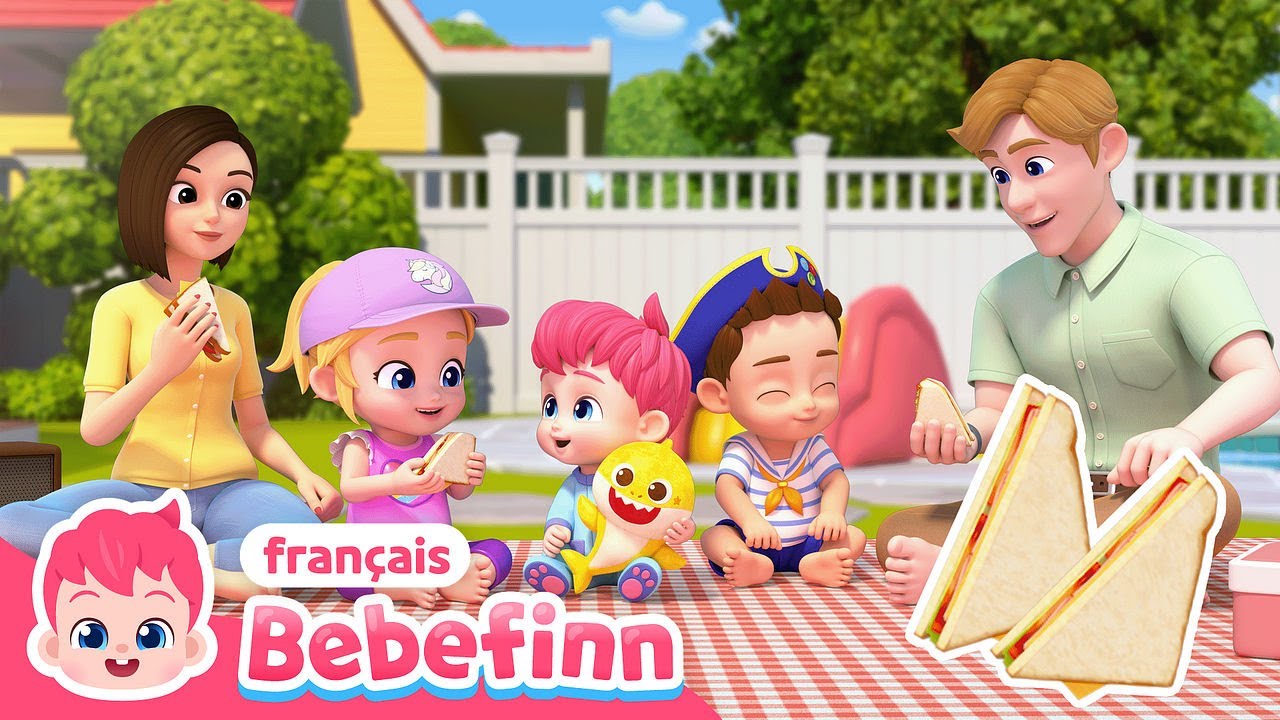 🧺La Chanson du Pique-Nique | EP66 | Chanter avec Bebefinn | Bebefinn👶 Chansons pour Enfants