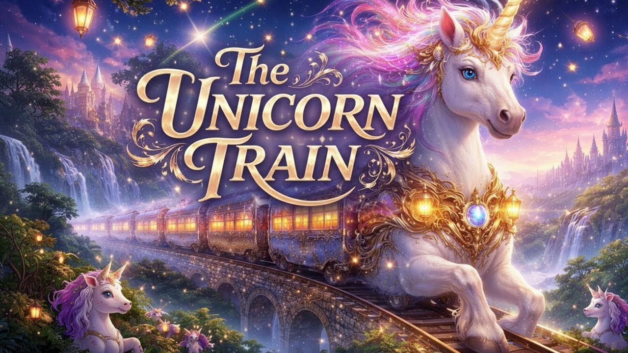 🚂✨ Der magische Einhorn-Zug 🌈🦄 Spaß & Abenteuer für Kinder! ⭐🎉
