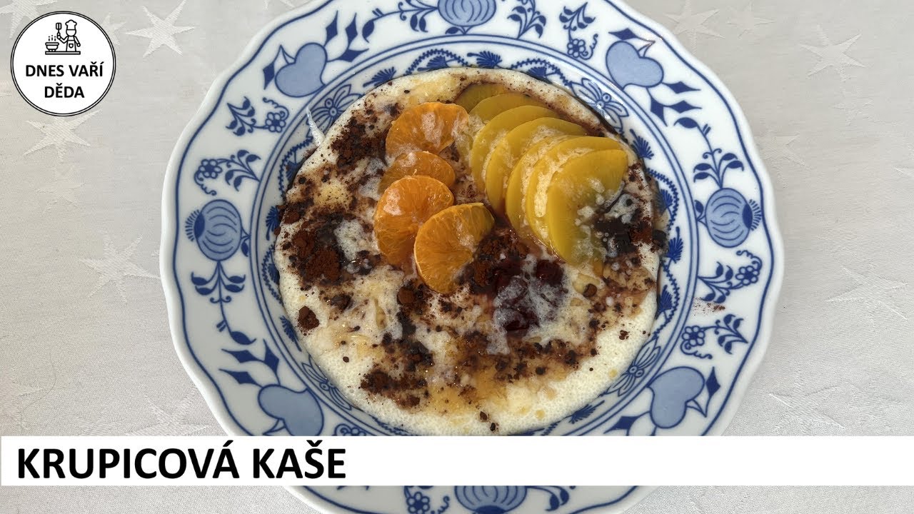 Krupicová kaše | Josef Holub