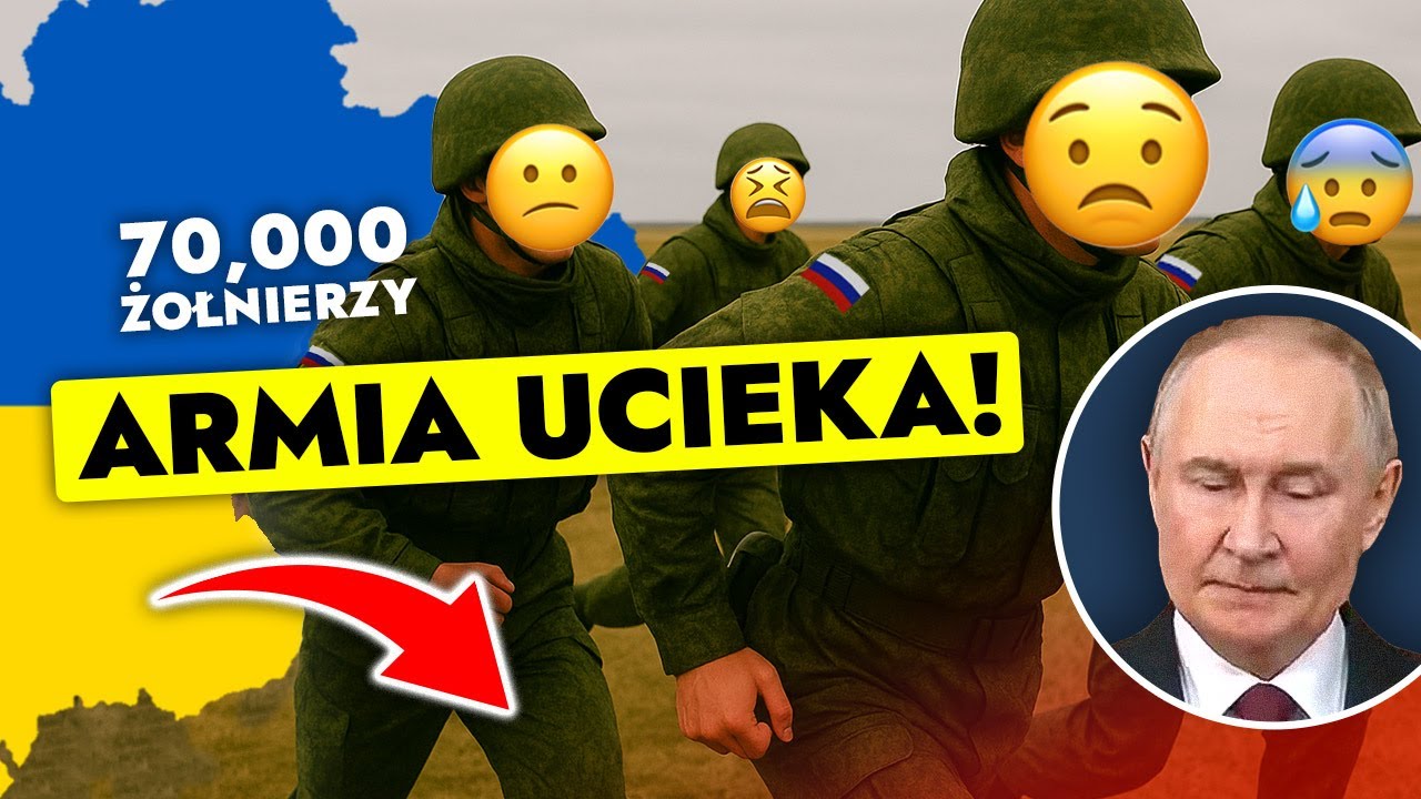 MASOWA UCIECZKA z rosyjskiej armii. Co 10-ty żołnierz Putina DEZERTERUJE!