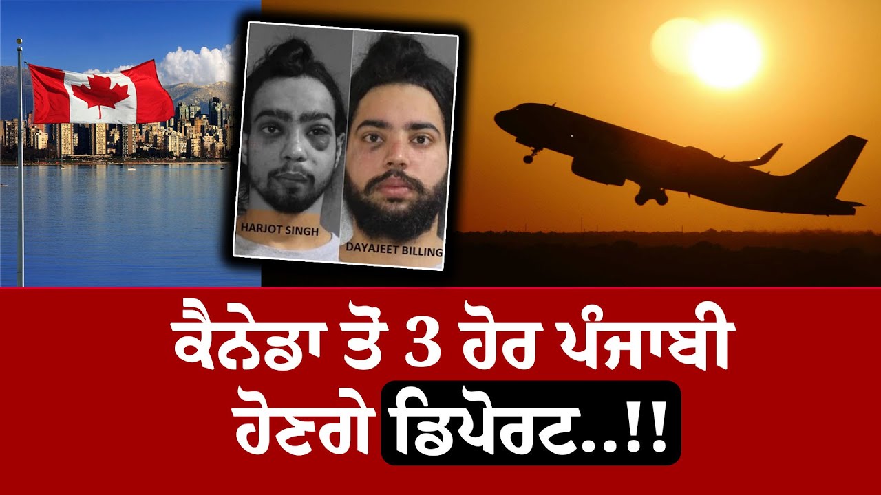 Canada ਤੋਂ 3 ਹੋਰ Punjabi ਹੋਣਗੇ Deport .! Hamdard Tv |