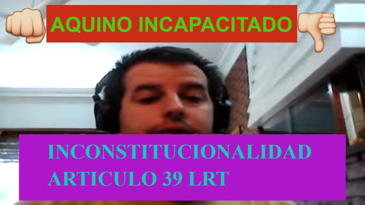 ABOGADO UBA ANALIZA Y EXPLICA FALLO AQUINO