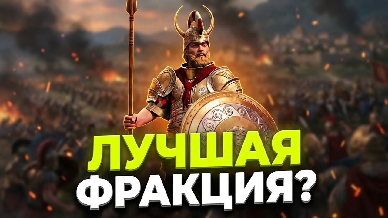 МЕНЕЛАЙ. Разбор фракций в Total War Saga: TROY