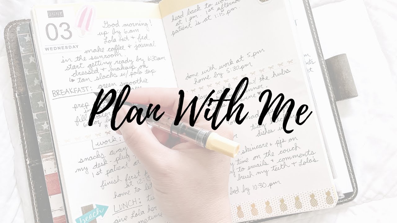 Plan With Me using the Scripting Method | The Pixie Planner
