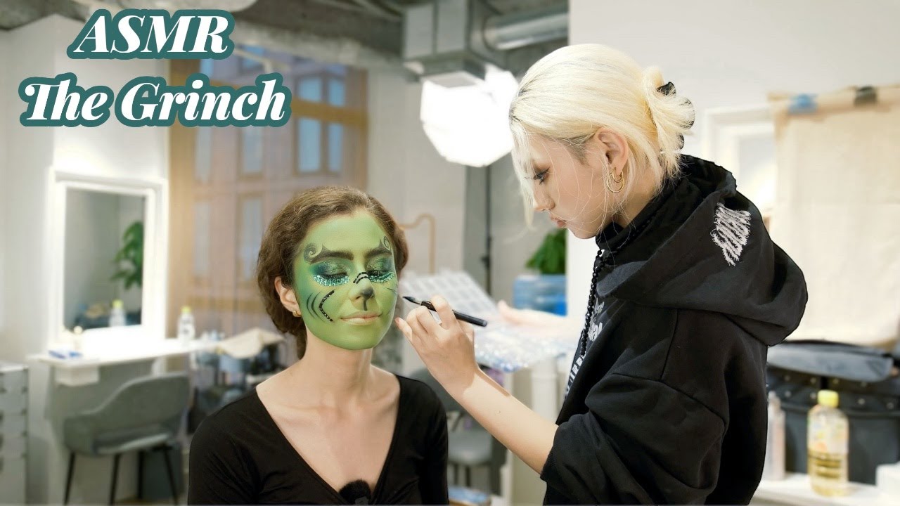 I Spent 6 Hours Turning Into The Grinch 🎄 | Makeup Transformation