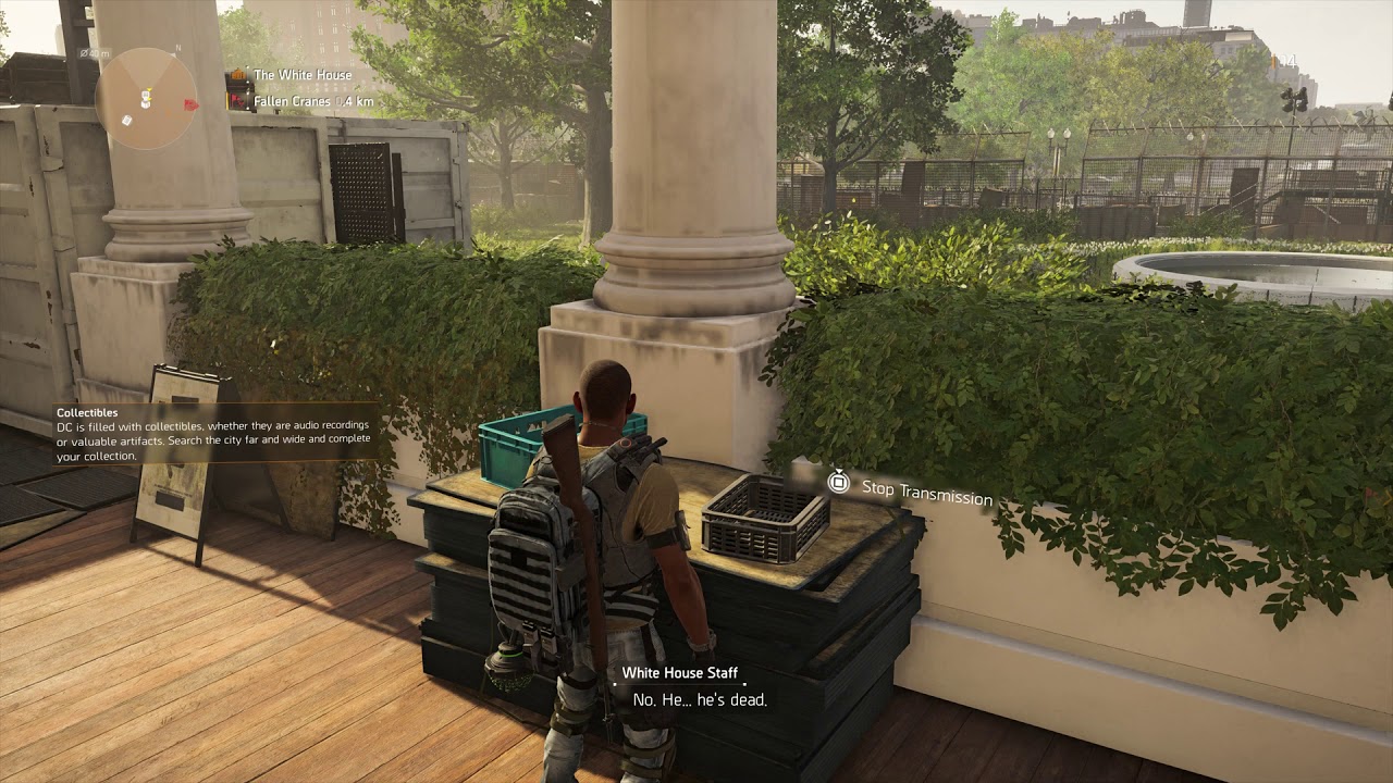The Division 2 - White House: 25th Amendmant Audio Log Location 