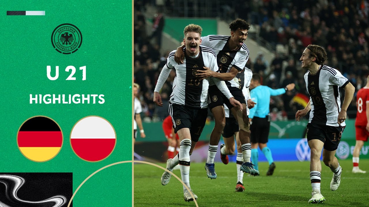Late double strike! U21 turns the game against Poland | Germany vs. Poland 3-1 | U 21-EURO Qualifier