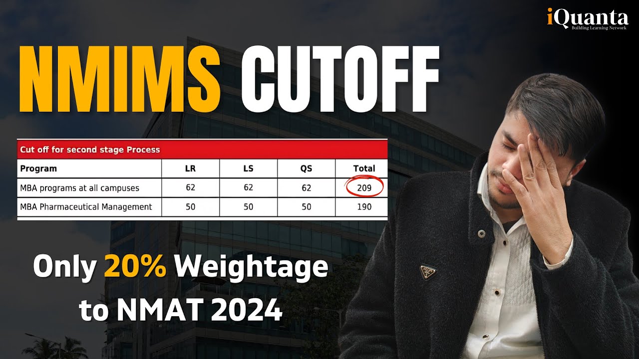 Big update on NMIMS cut off 2025 | Only 20% weightage to NMAT Exam