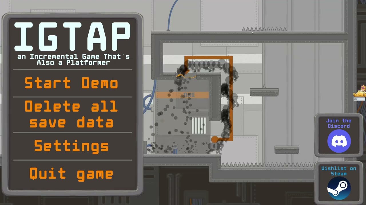 IGTAP: an Incremental Game That's Also a Platformer Demo 27.2.26 17:15