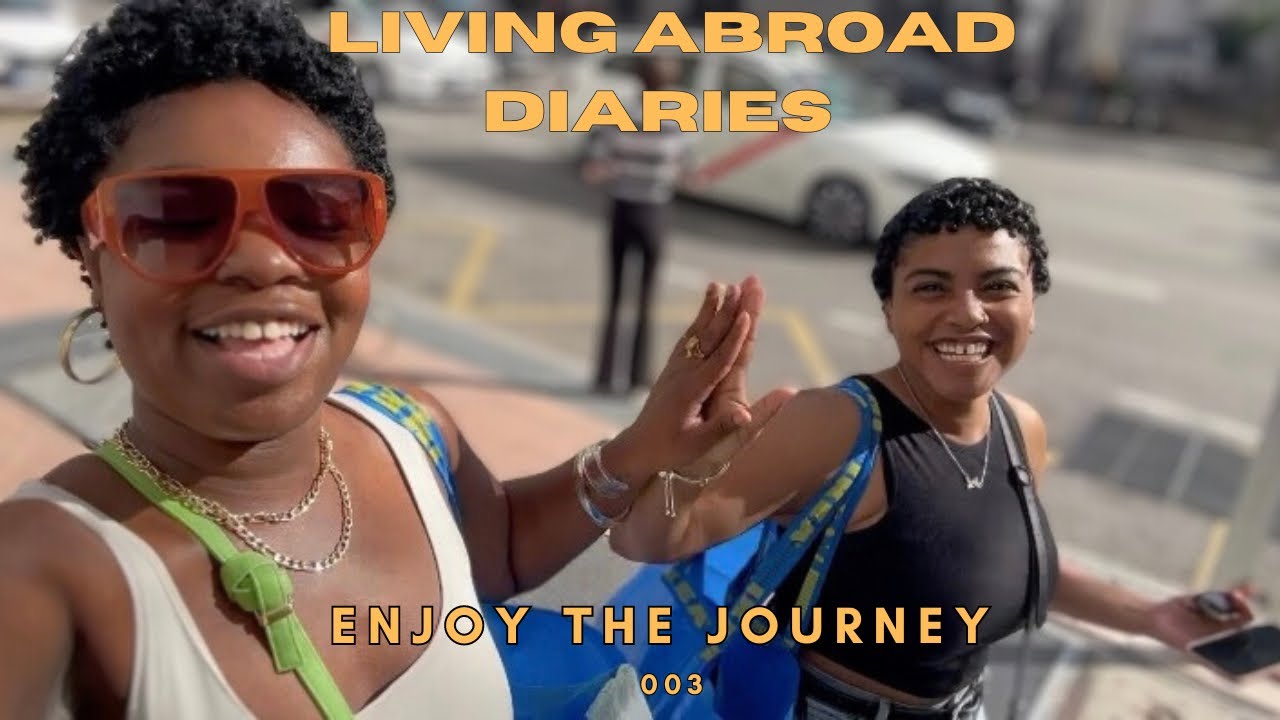 living abroad diaries |new home, shopping, school visits & first day of work 