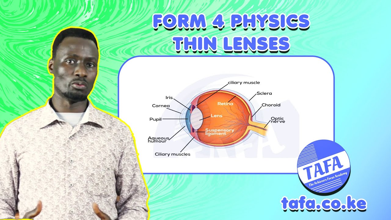 FORM 4 PHYSICS - CHAPTER 1 - THIN LENSES - THE ACHIEVERS FOCUS ACADEMY (TAFA)