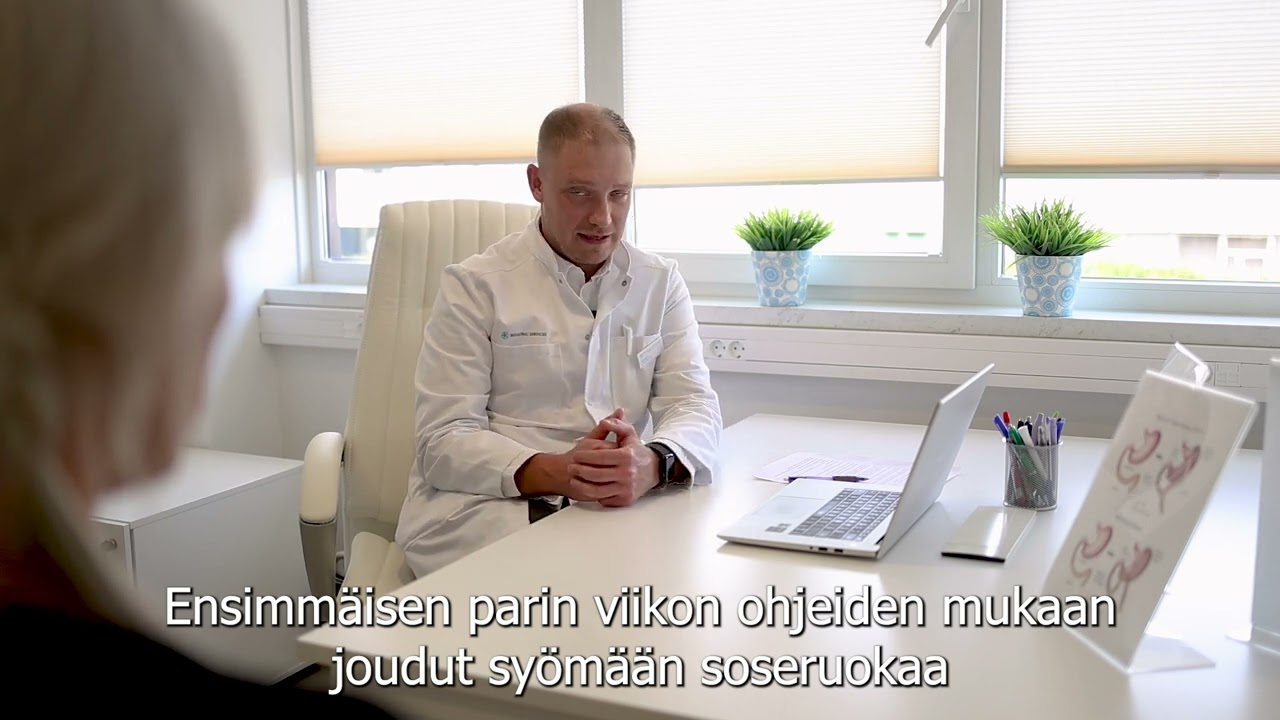 Syöminen leikkauksen jälkeen
