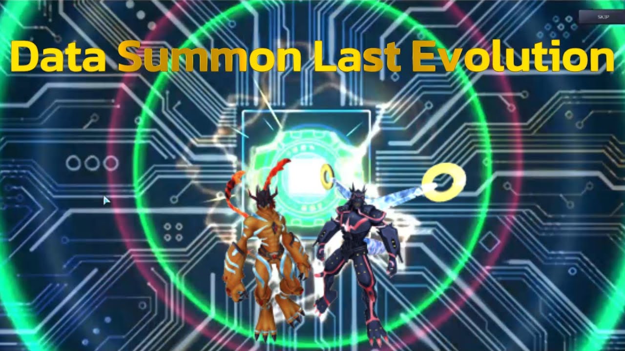 Data Summon Last Evolution - Digimon Masters Online