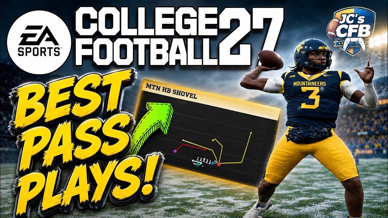 12 НОВЫХ пасовых комбинаций в CFB 27, которые ВАМ НУЖНО знать! | EA Sports College Football 27: Л...