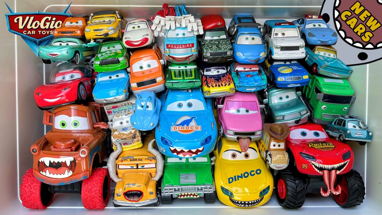 Disney Pixar Cars Unboxing Review | Lightning McQueen, Tow Mater, Doc Hudson, Sally Carrera, Cruz