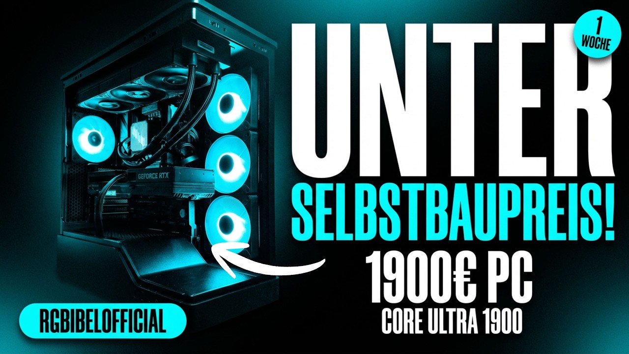 2000€ MONSTER-PC 2026: Diese Kombi ist absurd krass! (7800X3D + RX 9070 XT)