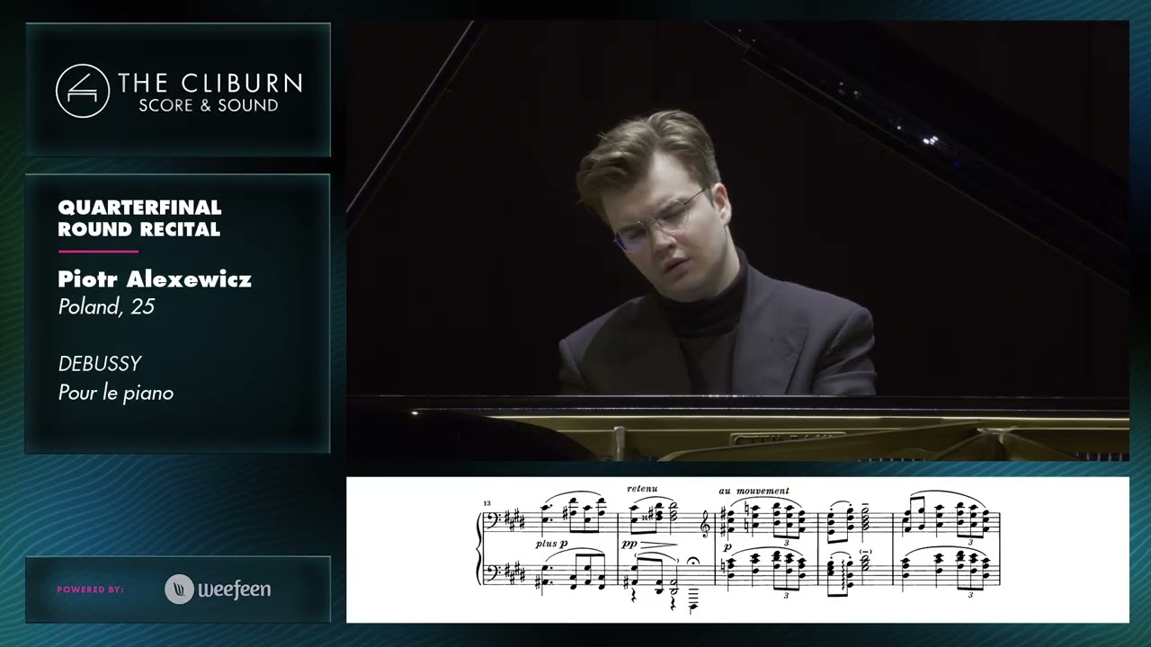 Piotr Alexewicz: DEBUSSY Pour le piano – CLIBURN SCORE & SOUND