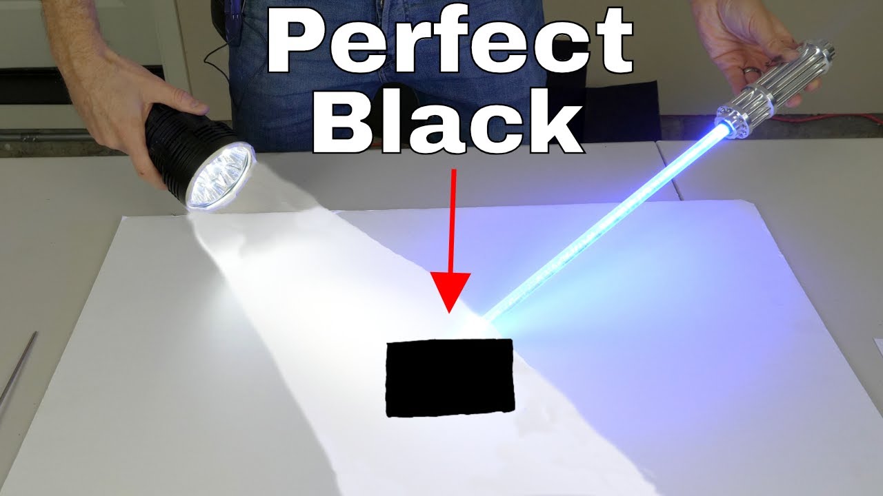 Темнее чем Vantablack - поглощает 99.9923% света
