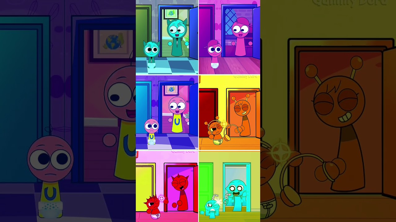 SPRUNKI Incredibox - Coffin Dance Song (COVER) Tiles hop step 💥⚡😍