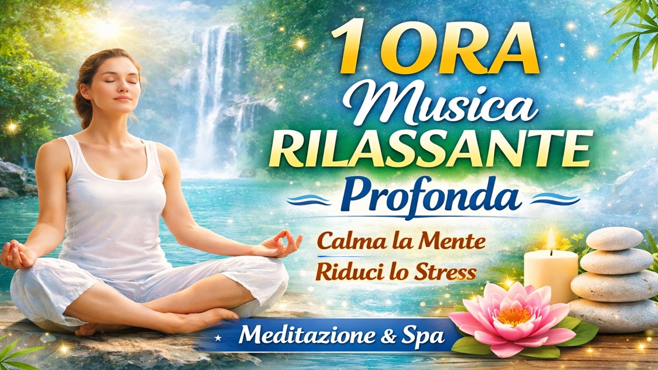 🌿 1 ORA di Musica Rilassante Profonda 🌊 Calma la Mente e Riduci lo Stress | Meditazione & Spa