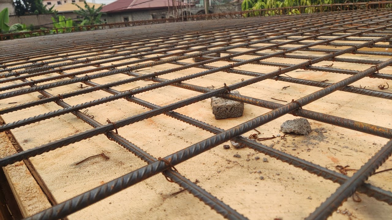 Comment ferrailler une dalle pleine ? #chantier #bâtiment #construction #géniecivil #ferraillage