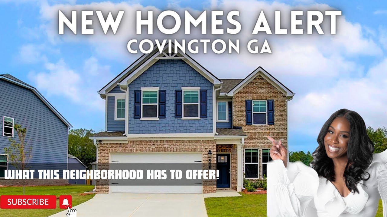 NEW BUILT HOME IN COVINGTON GA! NEIGHBORHOOD TOUR!