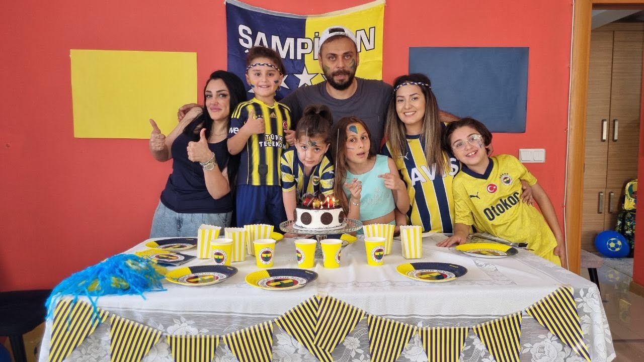 TUBİ İLE EFE'YLE CAN'A SÜRPRİZ DOĞUM GÜNÜ PARTİSİ YAPTIK !