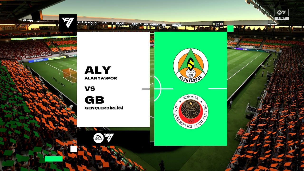 ALANYASPOR-GENÇLERBİRLİĞİ|SÜPERLİG|FC|