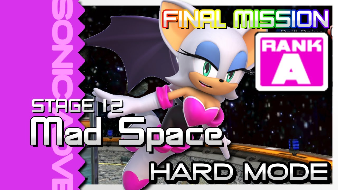 Sonic Adventure 2 Battle - Mad Space HARD MODE Final Mission A Rank