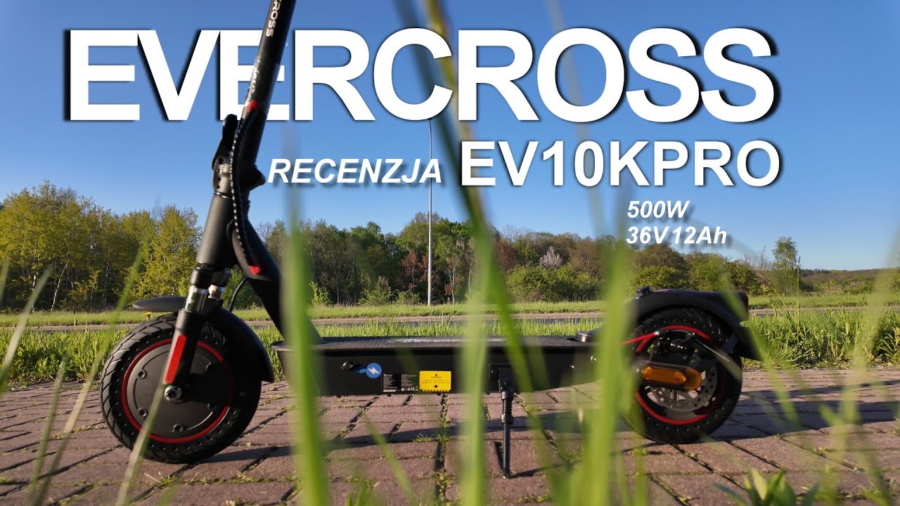 EVERCROSS EV10K PRO miejska hulajnoga elektryczna #scooter #test #recenzja #best