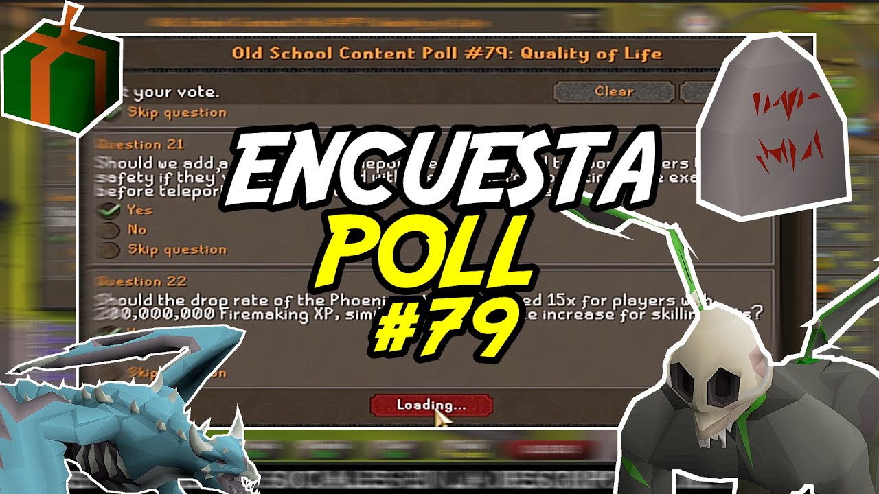 #1 Encuesta: Participa En Estas Votaciones Para Elegir Los Próximos 22 Cambios En El Juego  [OSRS]