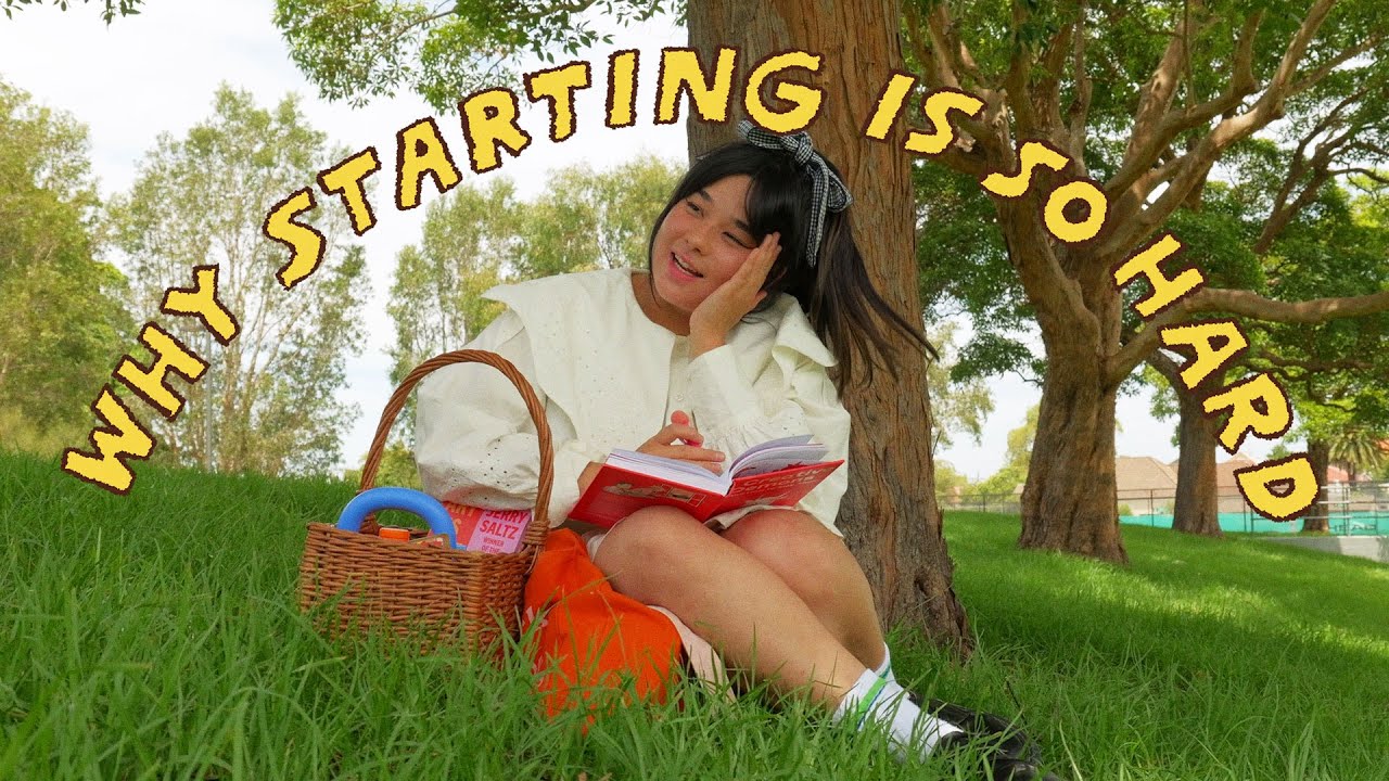 Just Start! ⭐ why the blank page is paralyzing you