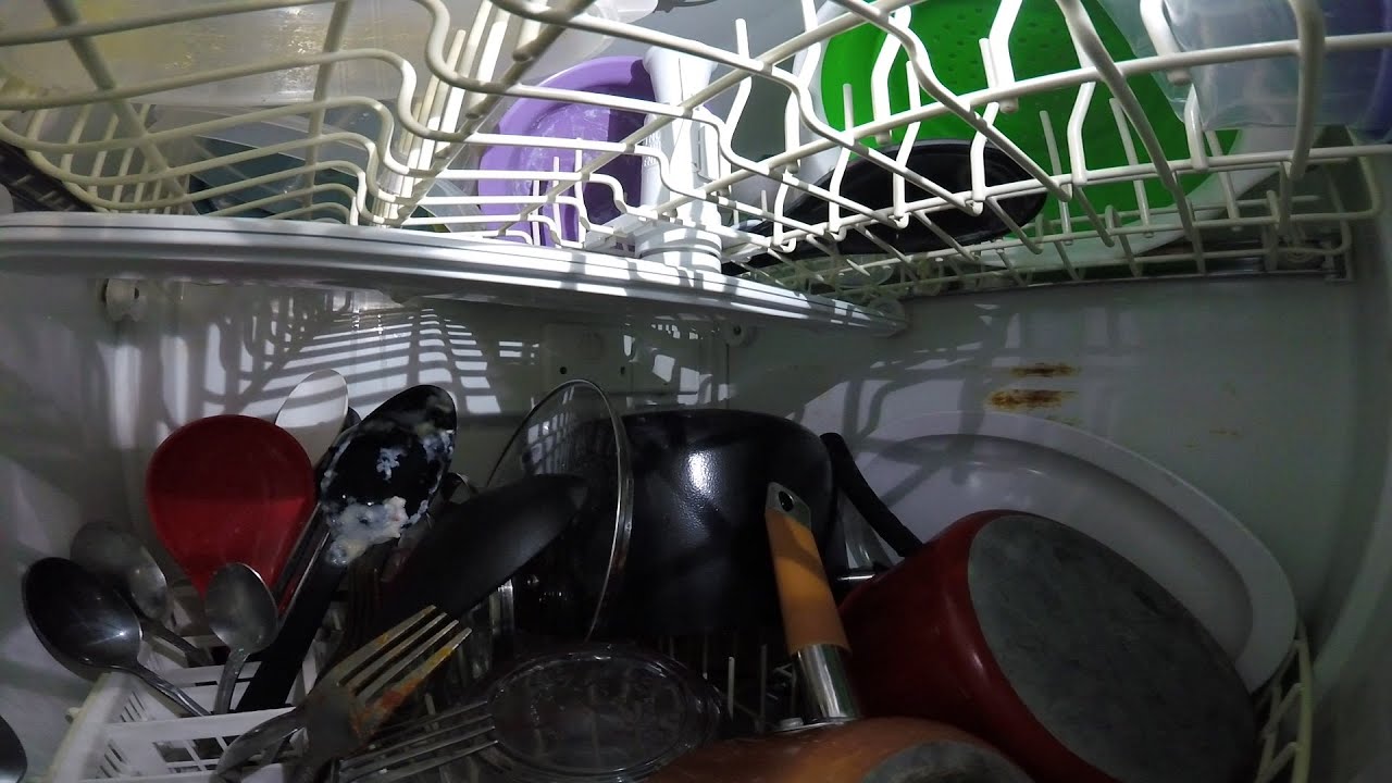 GoPro inside a Dishwasher full cycle (not the best angle)