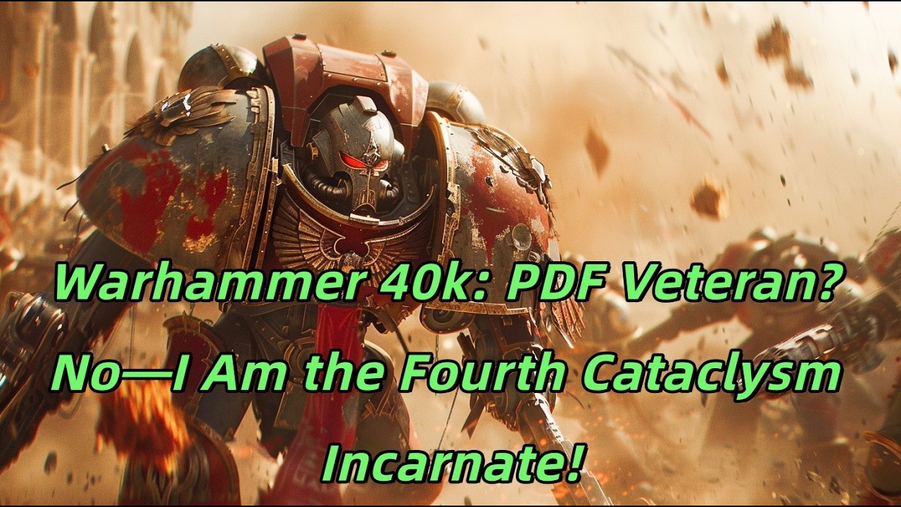 Warhammer 40k: PDF Veteran? No&mdash;I Am the Fourth Cataclysm Incarnate!