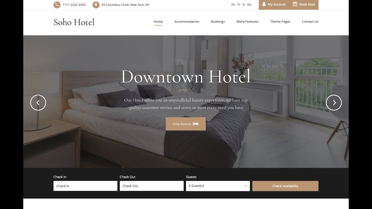 Creating a hotel website in HTML and CSS | How to create a website using HTML and CSS